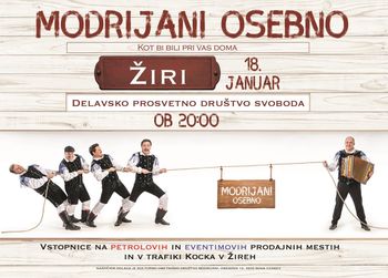 MODRIJANI OSEBNO