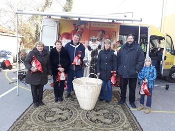 Obisk Dedka mraza v KS Škocjan