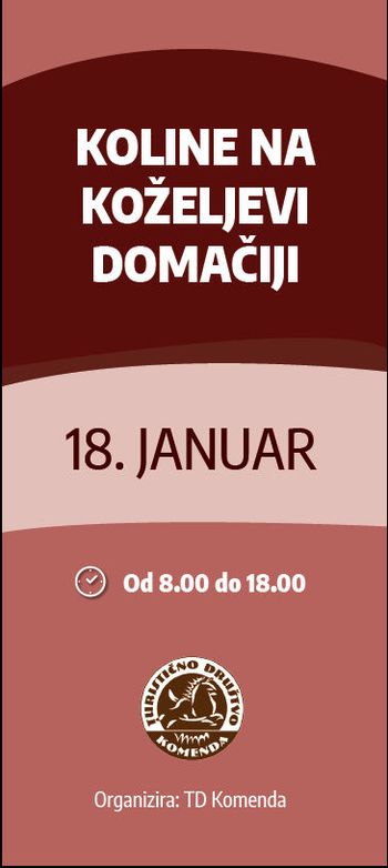 KOLINE NA KOŽELJEVI DOMAČIJI