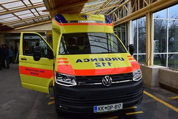 Novo reševalno vozilo za Zdravstveni dom Brežice