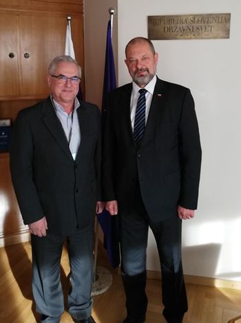 Predstavitev delovanja Javnega podjetje Komunala Vrhnika, d.o.o. pri predsedniku državnega sveta