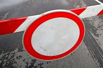 Delna zapora Vrtojbenske ceste zaradi sanacije ostrešja objekta