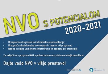 NVO s potencialom 2020 - 2021