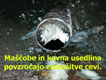 Najpogostejši razlogi za zamašitev kanalizacijskih cevi