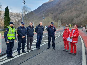 Kontrolna točka tudi na Robiču 