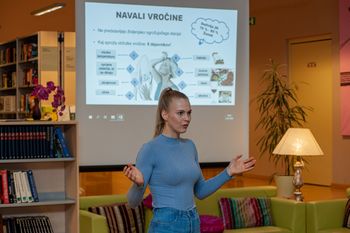 Predavanje Brigite Jeretina o menopavzi