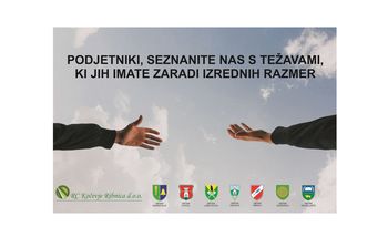 Seznanite nas s težavami, ki jih imate pri poslovanju zaradi izrednih razmer