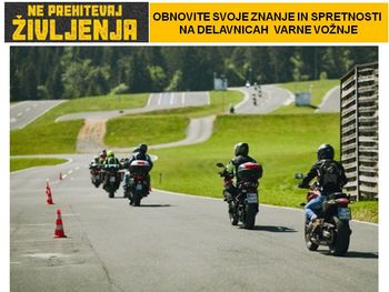 NPA vozniki enoslednih vozil-pogosto žrtve prometnih nesreč