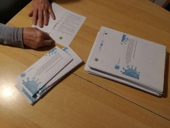 Pripravljen prvi paket zaščitnih mask za občane Pripravljen prvi paket zaščitnih mask za občane