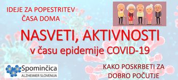 Pomoč pri demenci v času epidemije COVID-19