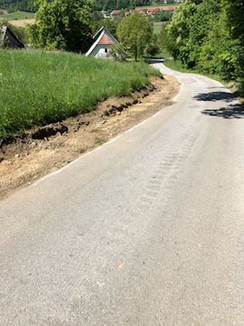 Cestni odsek Gabrovlje - Škalce dobiva novo podobo