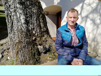 Pogovor z Jožetom Korošcem s kmetije Pr' Matevžuc o sodelovanju v projektu sodelovanja LAS "Odprta vrata kmetij"