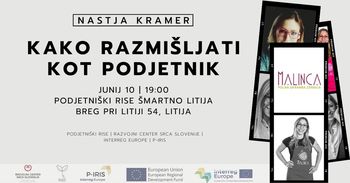 NASTJA KRAMER - KAKO RAZMIŠLJATI KOT PODJETNIK