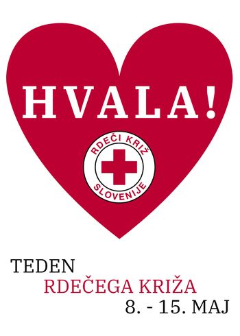 Rdeči križ Slovenije igra pomembno vlogo pri odzivanju na nujne primere