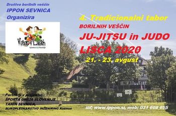 4. Tradicionalni tabor BORILNIH VEŠČIN DBV IPPON LISCA 2020