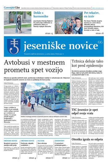 Jeseniške novice, 5. junij 2020-11 Jeseniške novice, 5. junij 2020-11
