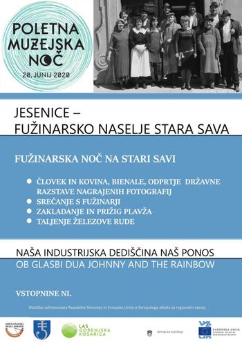 Poletna muzejska noč: Fužinarska noč na Stari Savi Poletna muzejska noč: Fužinarska noč na Stari Savi