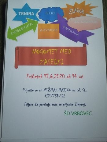Nogomet med zaselki