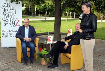 Predstavitev knjige Slepec avtorja Mitje Čandra