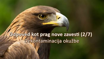 Odpoved kot prag nove zavesti (2/7) - Dekontaminacija okužbe