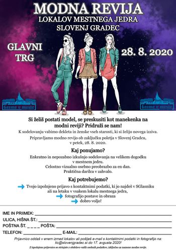 Poletje v mestu Slovenj Gradec 2020
