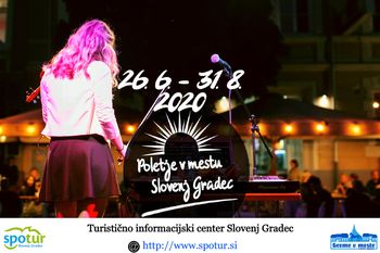 Poletje v mestu Slovenj Gradec 2020