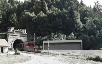 Železniški predor Karavanke pred začetkom prenove