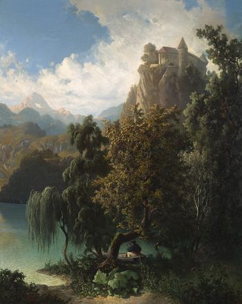 PODOBE RAJA -  BLED NA SLIKAH NARODNE GALERIJE