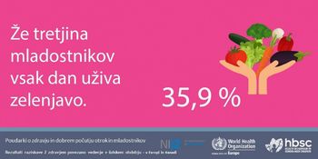 Razveseljivi rezultati: zelenjava bistveno bolj priljubljena, poseganje po sladkih pijačah močno upadlo