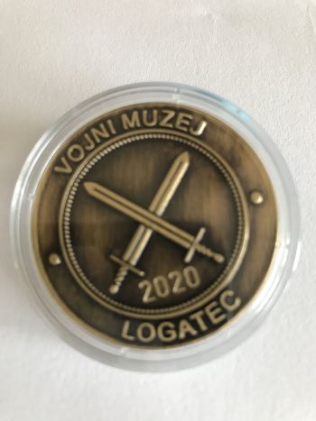 Spominski kovanec Vojnega muzeja Logatec 1515