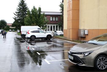 Gradnja parkirišč na Glavnem trgu končana