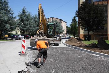 Gradnja parkirišč na Glavnem trgu