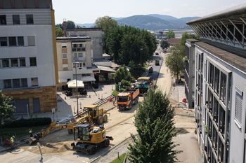 Obnova Taborske ceste v Grosupljem že pri koncu