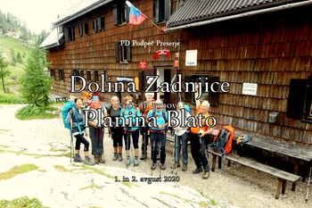 FOTOREPORTAŽA : PD pohod Dolič – Triglavska jezera 1. in 2.8.2020                        