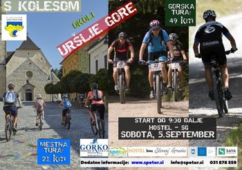 21. Kolesarski festival  - S kolesom okoli Uršlje gore