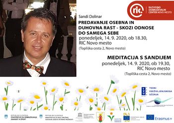 Predavanje: Skozi odnose do samega sebe in Meditacija s Sandijem
