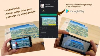 Nova mobilna aplikacija za virtualno raziskovanje Jesenic