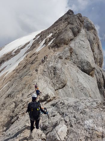 Izlet na Marmolado in Col Ombert