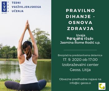 Pravilno dihanje - osnova zdravja