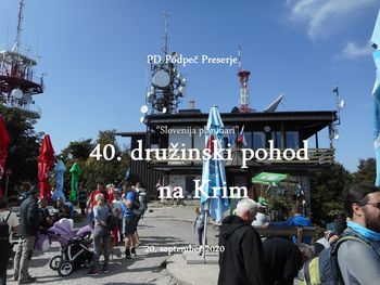PD Podpeč Preserje - 40. tradicionalni družinski pohod na Krim, 20.9.2020 PD Podpeč Preserje - 40. tradicionalni družinski pohod na Krim, 20.9.2020