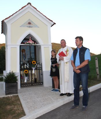 Blagoslov Kukemberškove kapele v Andražu nad Polzelo