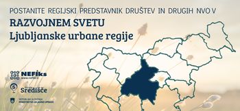 Postanite regijski predstavnik NVO v Razvojnem svetu regije