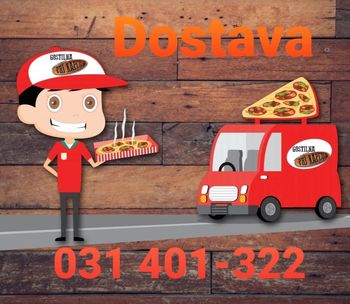 DOSTAVA in PREVZEM HRANE