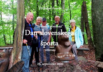 Aktivnosti planincev PD na Dan slovenskega športa, 23.09.2020