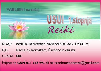 Reiki USUI - 1.stopnja