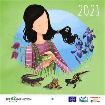 POUČNI KOLEDAR 2021 s prikazom sodelovanja človeka in narave
