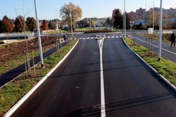 Severno vezno cesto smo danes odprli za promet