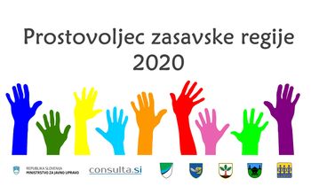 Objavljen je natečaj Prostovoljec zasavske regije 2020