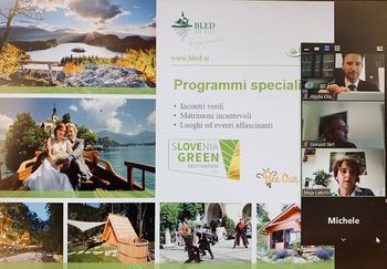 On line predstavitev Bleda na italijanskem trgu