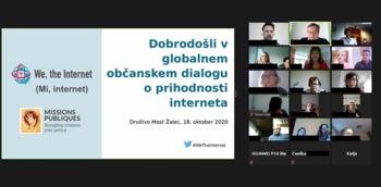 Člani društva Most Žalec sodelovali v občanskem dialogu »Mi, internet«